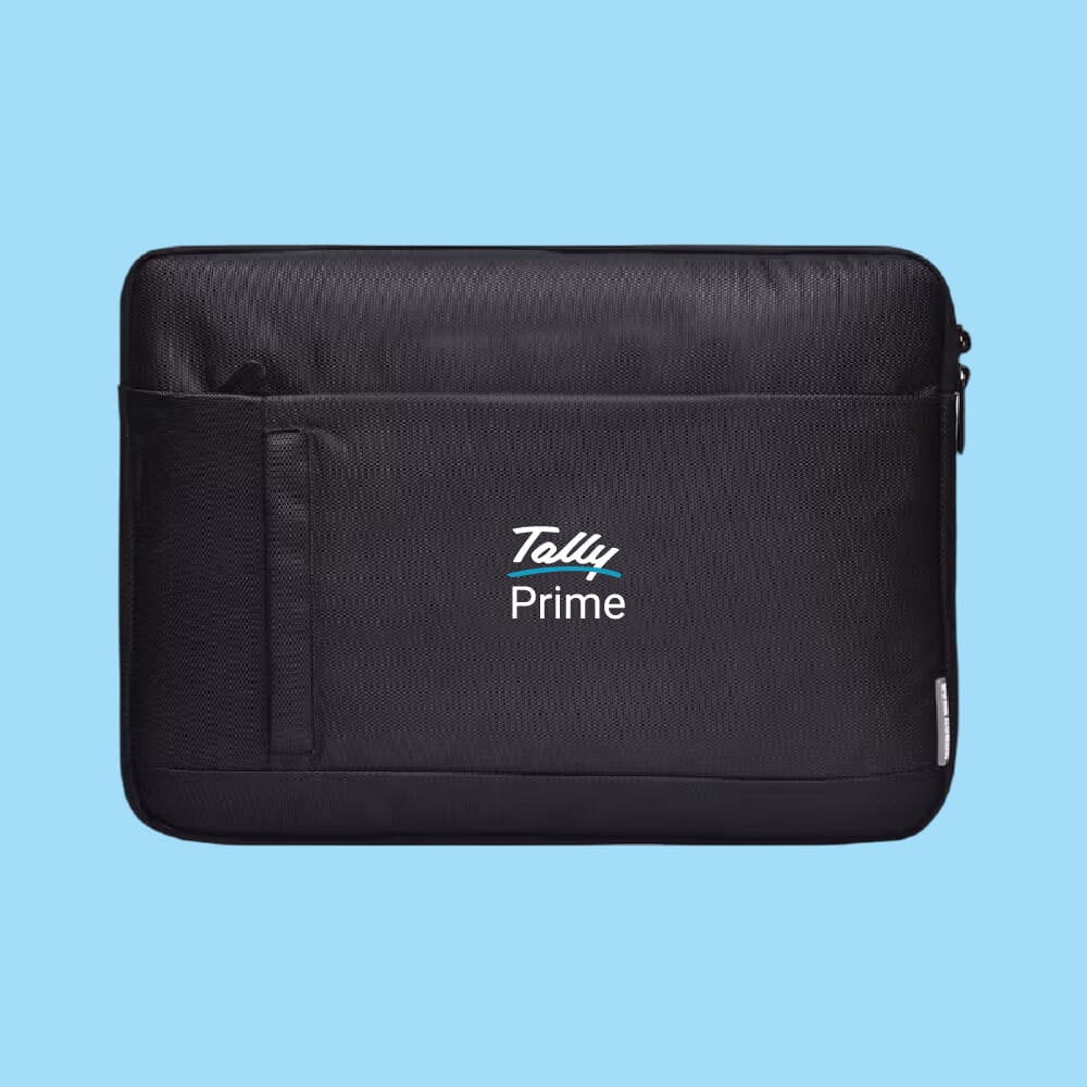 Zipcase Laptop Sleeve- Black